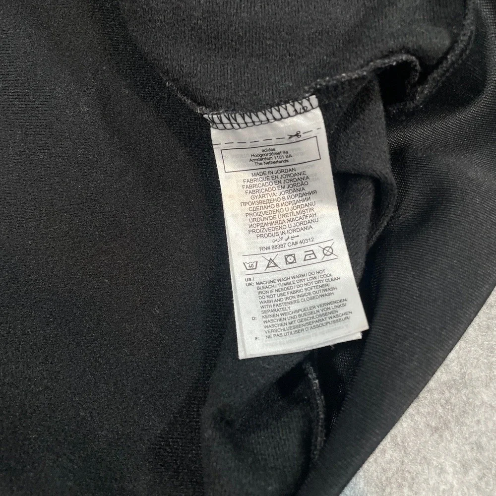 Adidas Primegreen Mens Jacket S Black Athletic Layering Full Zip Track Soccer